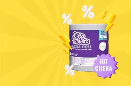 Violeta papirnati ručnici Mega